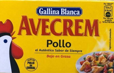 Avecrem pollo