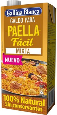 Caldo para paella fácil mixta