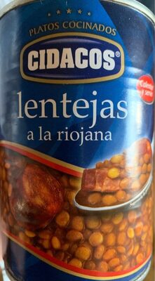 Lentejas a la riojana