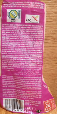 Tortitas De Maiz Sin Gluten Gullón