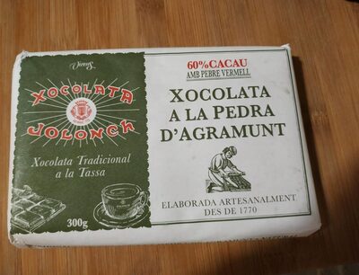 Xocolata a la pedra d'agramunt amb pebre vermell
