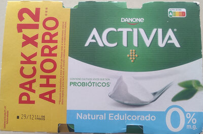 Activia 0% Natural Edulcorado