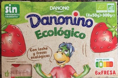 Danonino ecológico sabor fresa