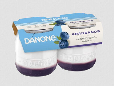 Yogur arándanos