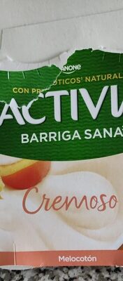 Yogur cremoso melocotón