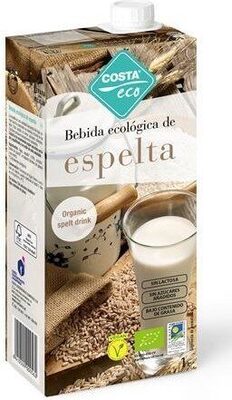 Bebida ecológica de espelta
