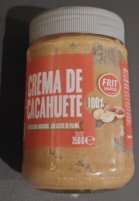 Crema de cacahuate
