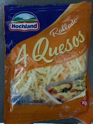 Formatge Ratllat 4 Quesos Hochland