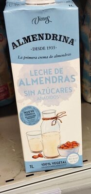 Leche de almendras