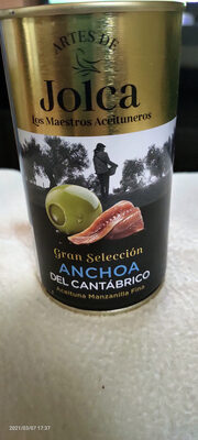 Aceituna manzanilla fina anchoa del cantábrico