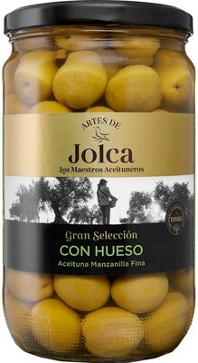 Aceitunas manzanilla gran selección con hueso