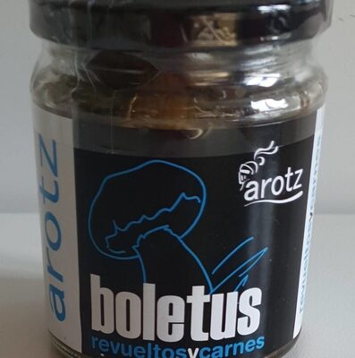 Boletus revueltos y carnes
