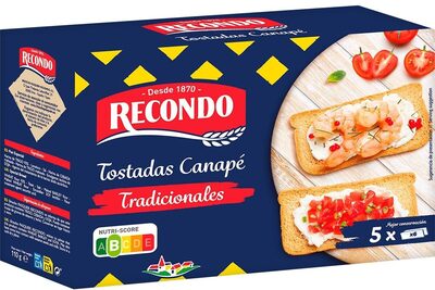 Tostadas para canapé cuadradas packs