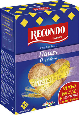 Fitness pan tostado solo de grasa