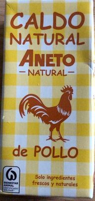 Caldo natural de pollo