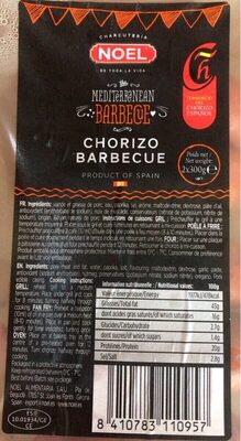 Chorizo barbecue