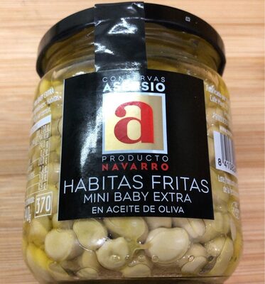 Habitas fritas mini baby extra