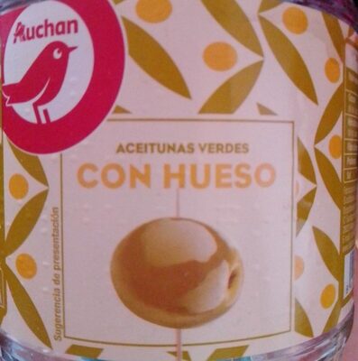 Aceitunas verdes con hueso