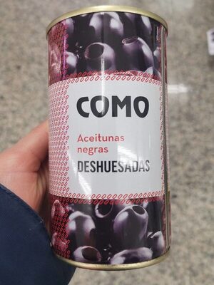 Aceitunas NEGRAS Deshuesadas
