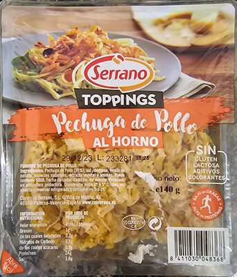 Pechuga de pollo al horno
