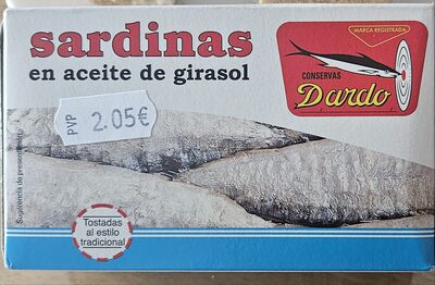 Sardinas en aceite de girasol