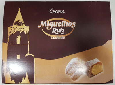Miguelitos de la Roda con crema