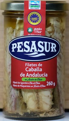 Filetes de Caballa de Andalucía en Aceite de Oliva