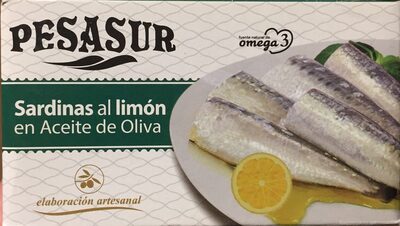PESASUR Sardinas al limon en aceite de oliva