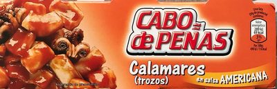 Calamares (trozos) en salsa Americana