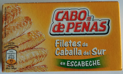 Filetes de caballa del sur en escabeche