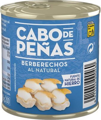 Berberechos al natural