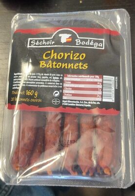 Chorizo bâtonnets