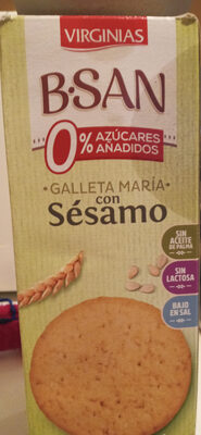 B-San Galleta Maria con Sésamo 0%
