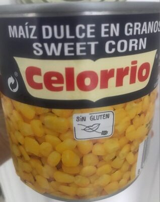 Maiz dulce en granos
