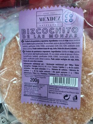 Bizcochito de las monjas