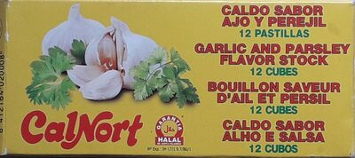 Bouillon d'ail et persil