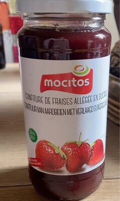 Confiture de fraise allégée en sucres