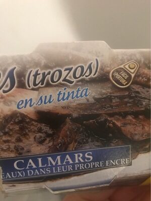 Calamares ( calamars à l'encre de seiche)