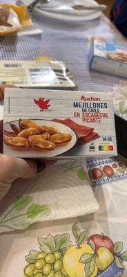 Mejillones en escabeche picantes