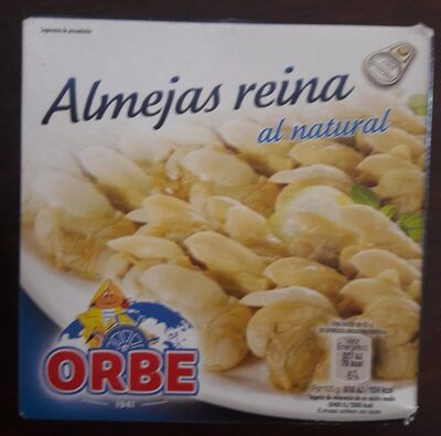 Almejas reina al natural