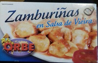 Zamburiñas en Salsa de Vieira