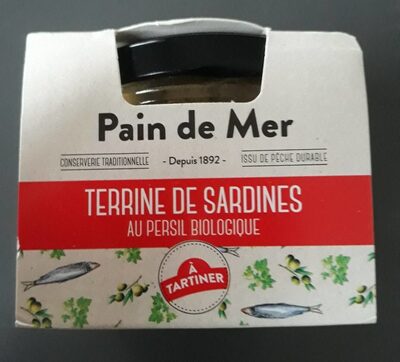Terrine de sardine au persil