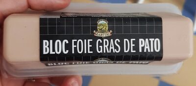 Bloc foie gras de pato