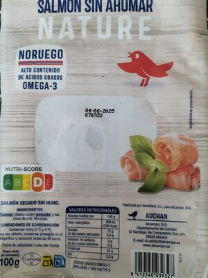 Salmón sin ahumar