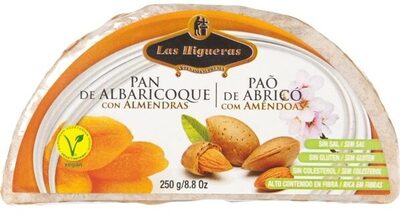 Pan de albaricoque con almendras
