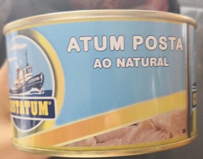 Atum posta ao natural