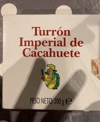 Turron imperial de cacahuete calidad suprema