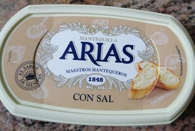 Mantequilla con sal tarrina