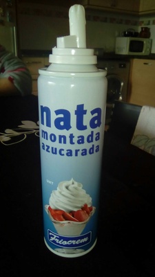 Nata Uht Montada Azucarada