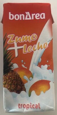 Zumo + leche tropical